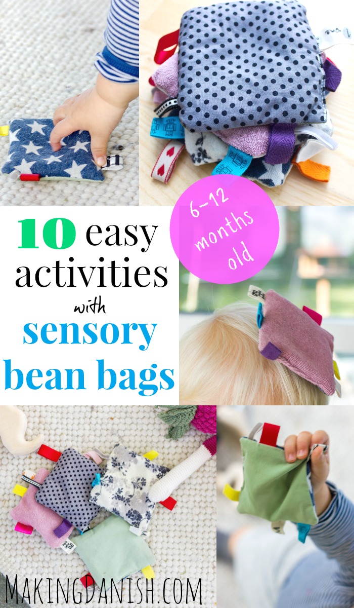 Sensory bean bags for 2024 babies