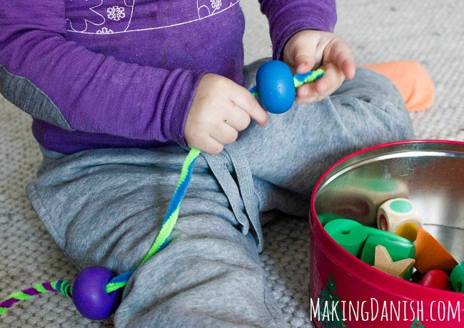 Threading With Pipe Cleaners