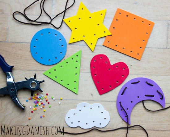 Plastic Lacing Crafts: Fun DIY Activity for Kids