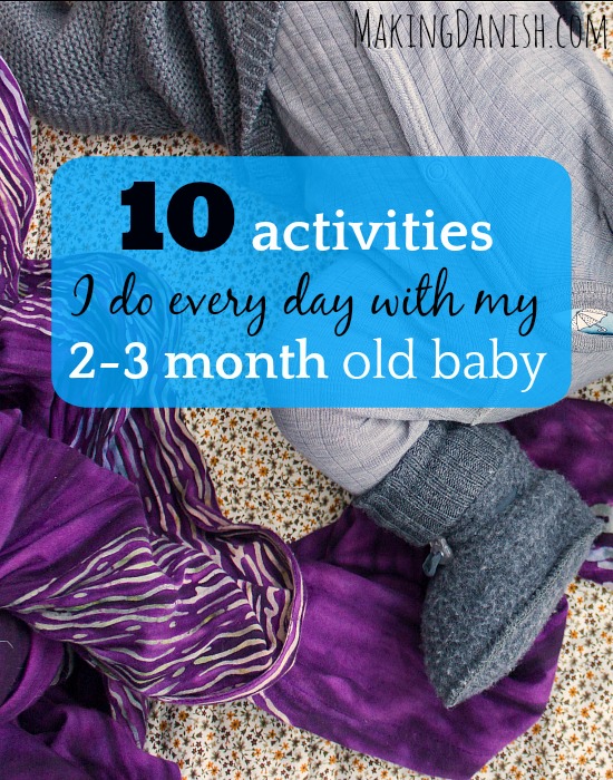 activities to do with two month old