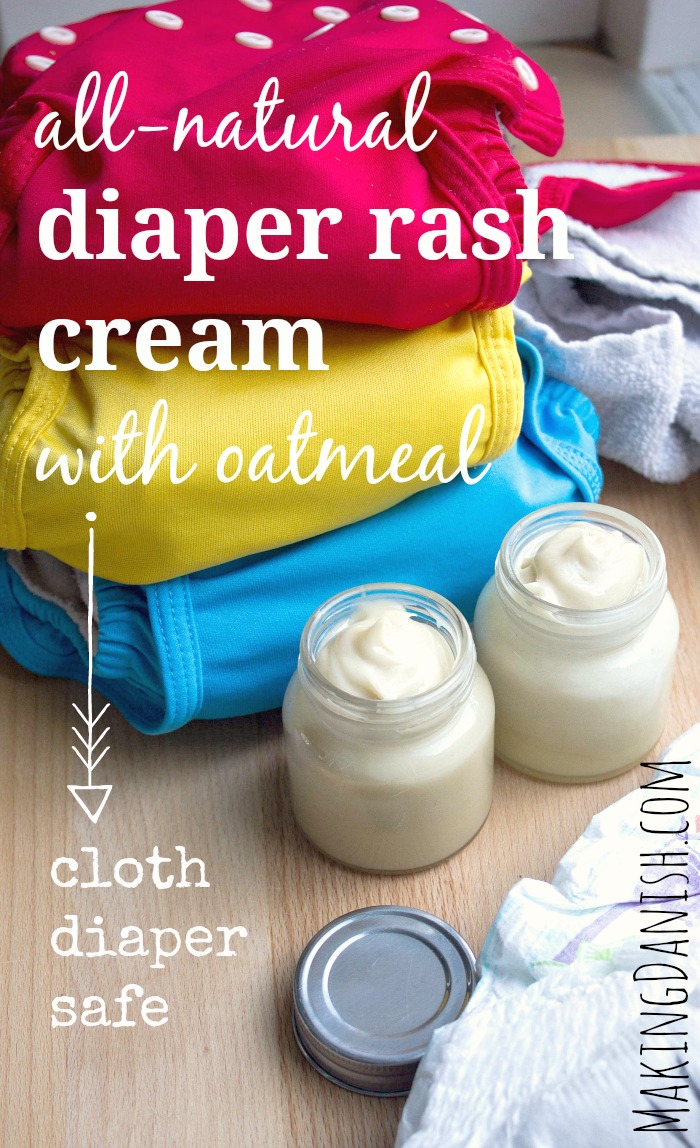 diaper rash cream oatmeal all natural ingredients