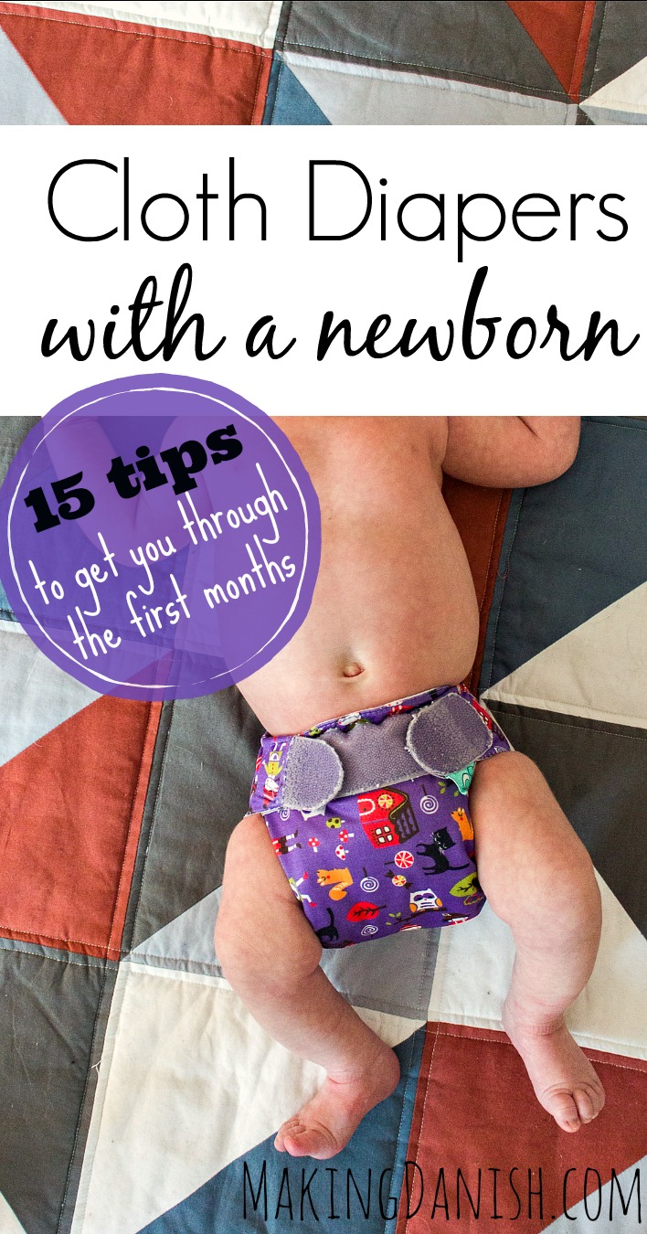 How to cloth diaper during the newborn stage: what to expect and