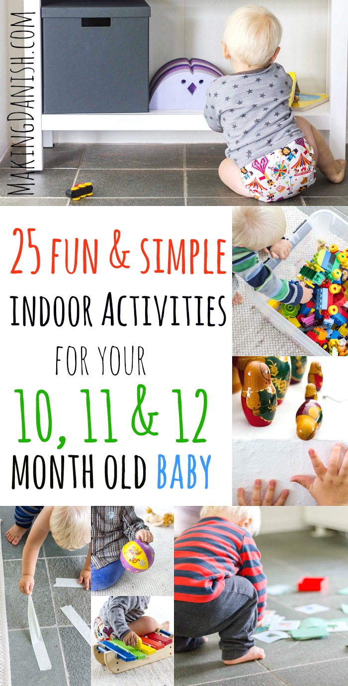25 Fun Indoor Activities For Your 10 12 Month Old Baby