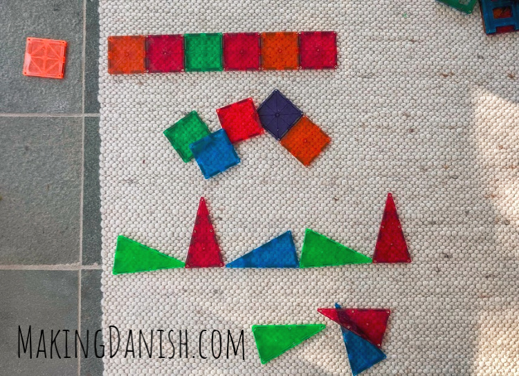 magnetic play tiles