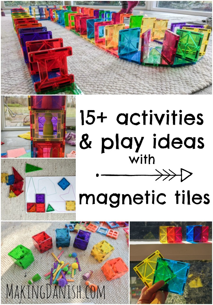 best activities with magnetic tiles
