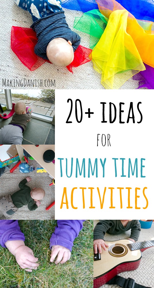 Tummy time activities: How to make it fun