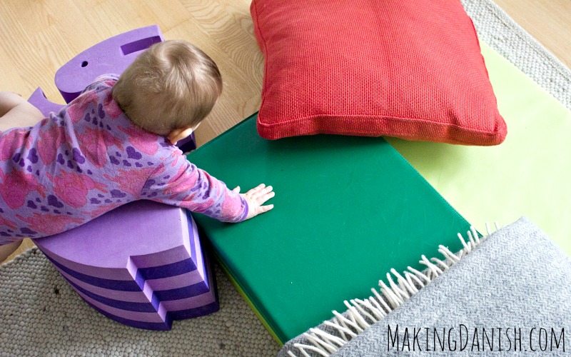 how to keep a baby entertained and active indoors