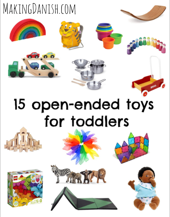 open-ended toys for toddlers and kids